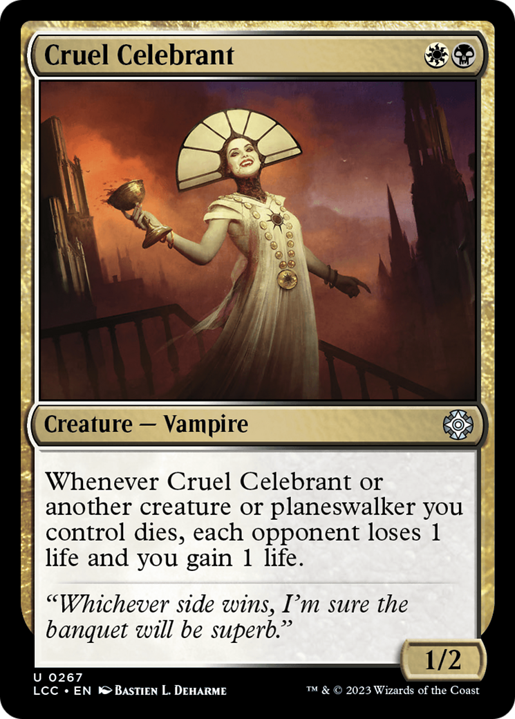 Cruel Celebrant (LCC-267) - The Lost Caverns of Ixalan Commander - Magic The Gathering