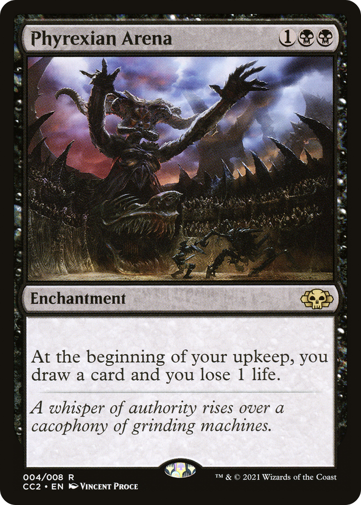 Phyrexian Arena (CC2-004) - Commander Collection: Black - Magic The Gathering