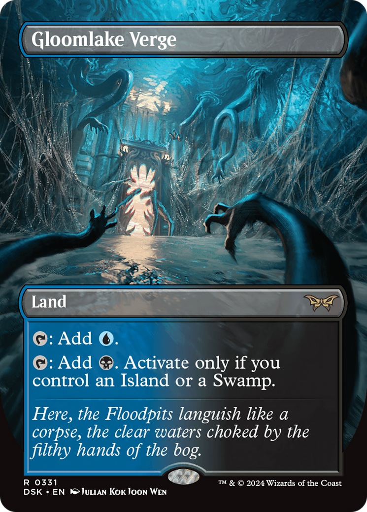Gloomlake Verge (DSK-331) - Duskmourn: House of Horror - Magic The Gathering