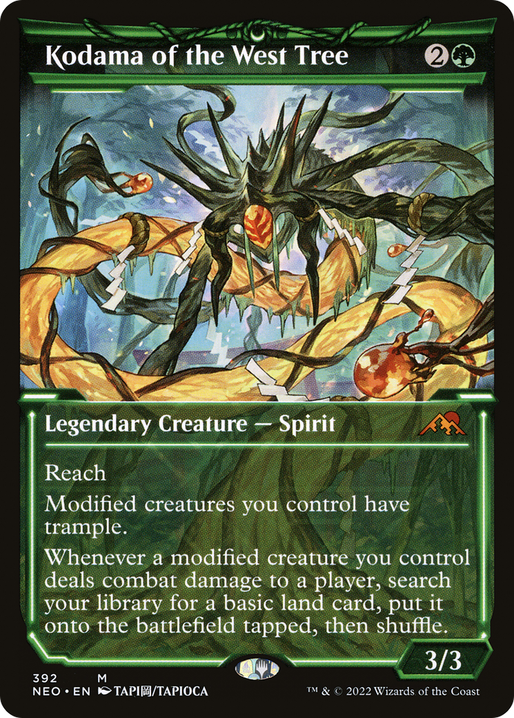 Kodama of the West Tree (Showcase) (NEO-392) - Kamigawa: Neon Dynasty - Magic The Gathering