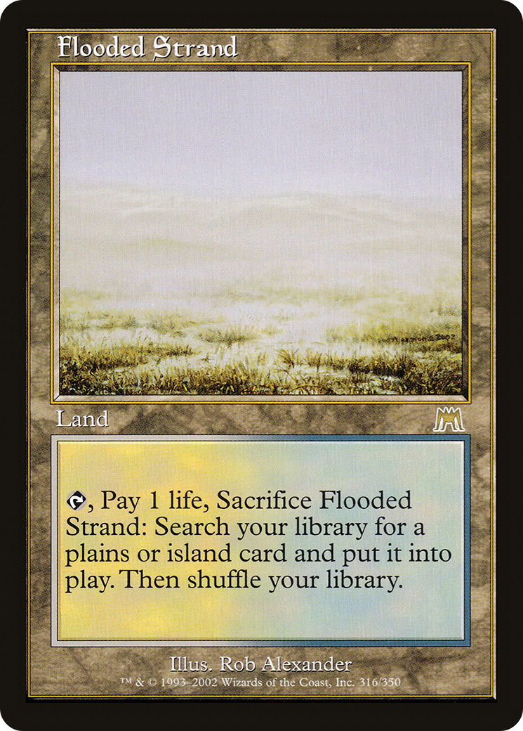 Flooded Strand (ONS-316) - Onslaught - Magic The Gathering