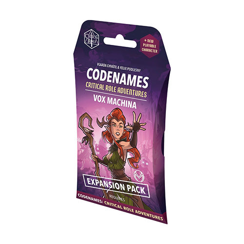 Codenames Critical Role Adventures Vox Machina Expansion Pack