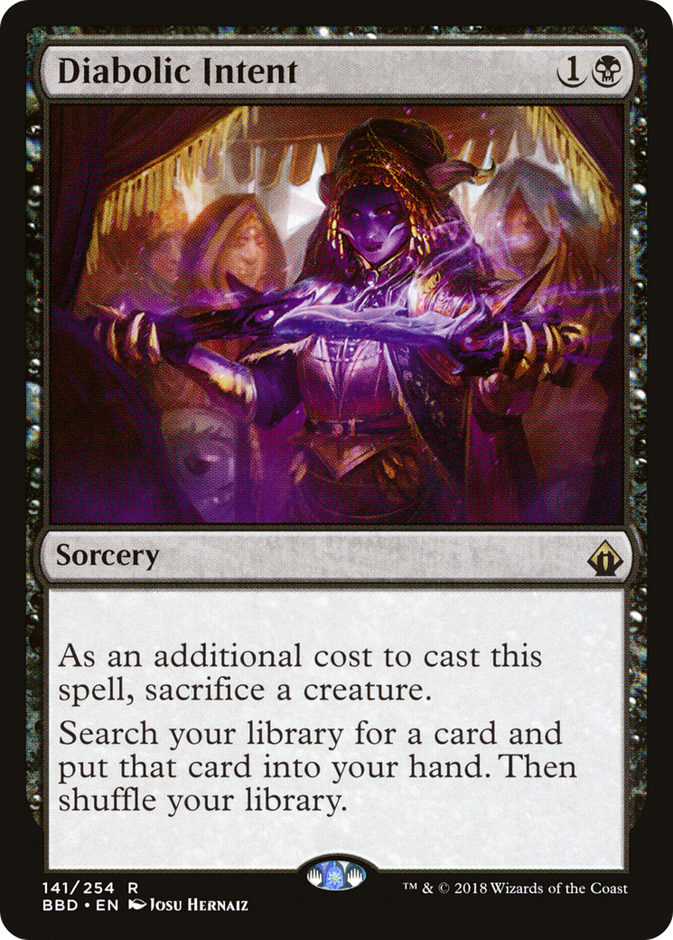 Diabolic Intent (BBD-141) - Battlebond - Magic The Gathering
