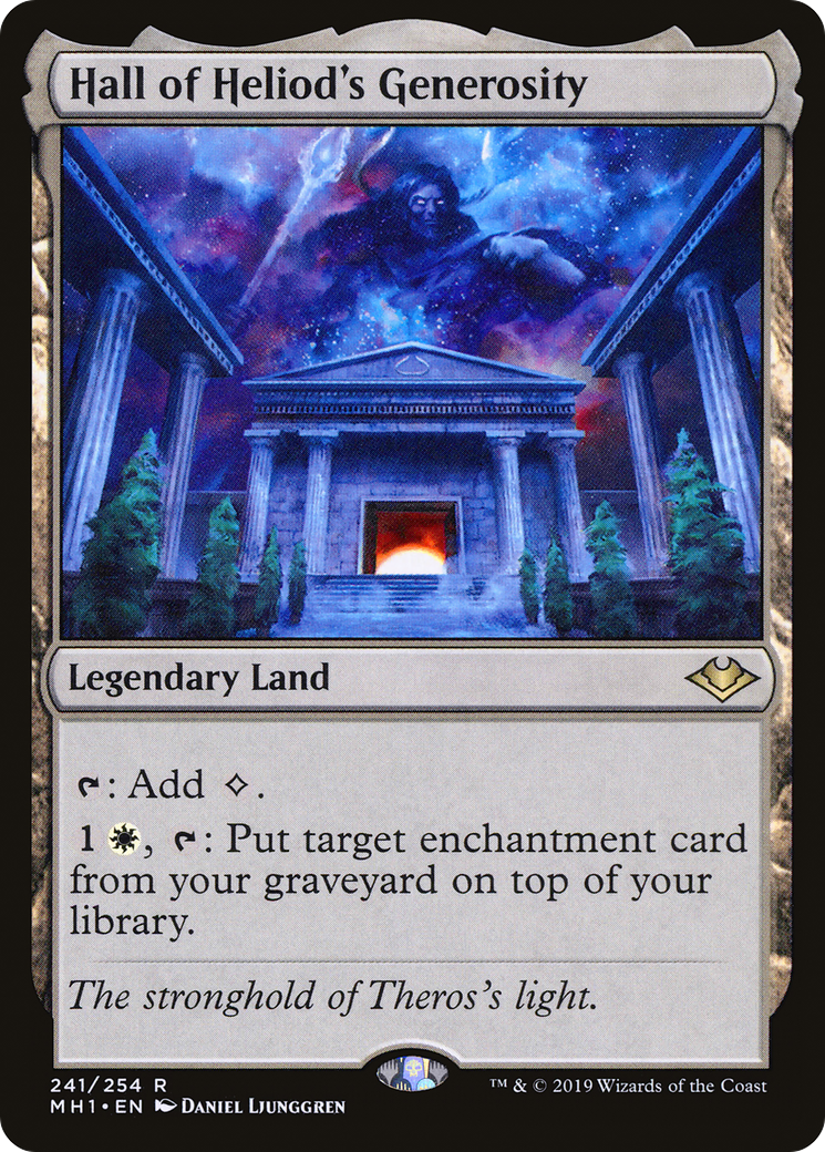 FOIL Hall of Heliod's Generosity (MH1-241) - Modern Horizons - Magic The Gathering