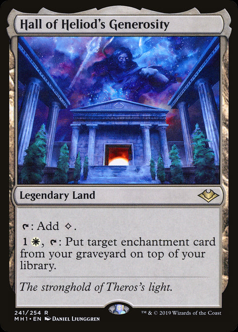 FOIL Hall of Heliod's Generosity (MH1-241) - Modern Horizons - Magic The Gathering