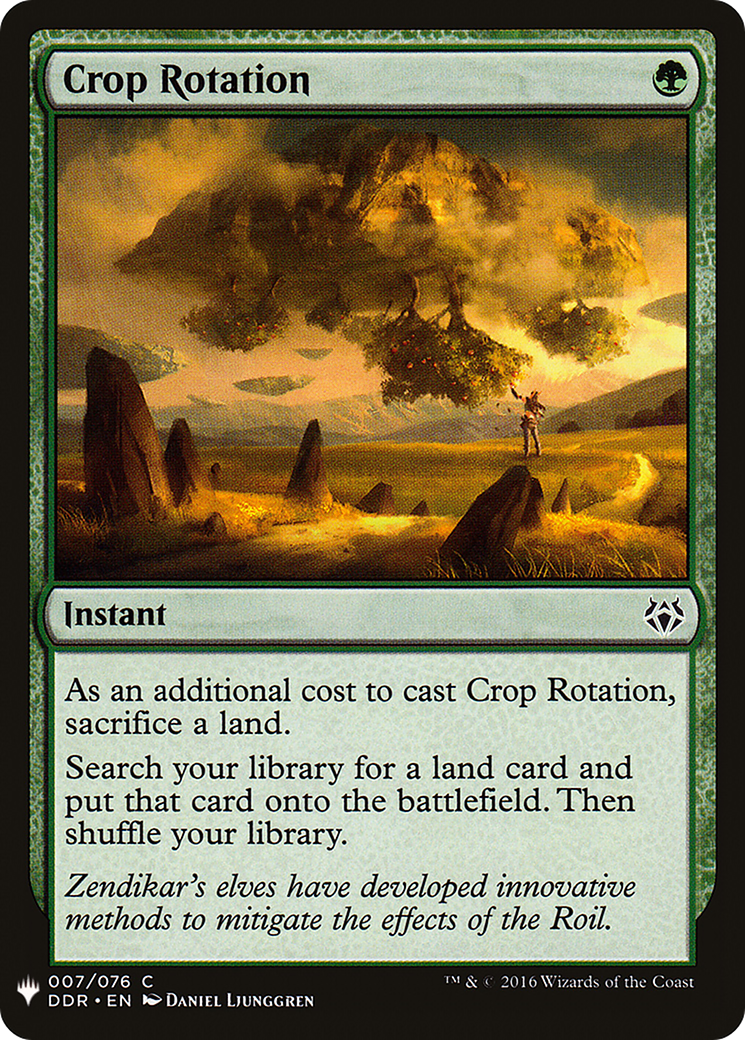 Crop Rotation (LIST-007) - The List - Magic The Gathering
