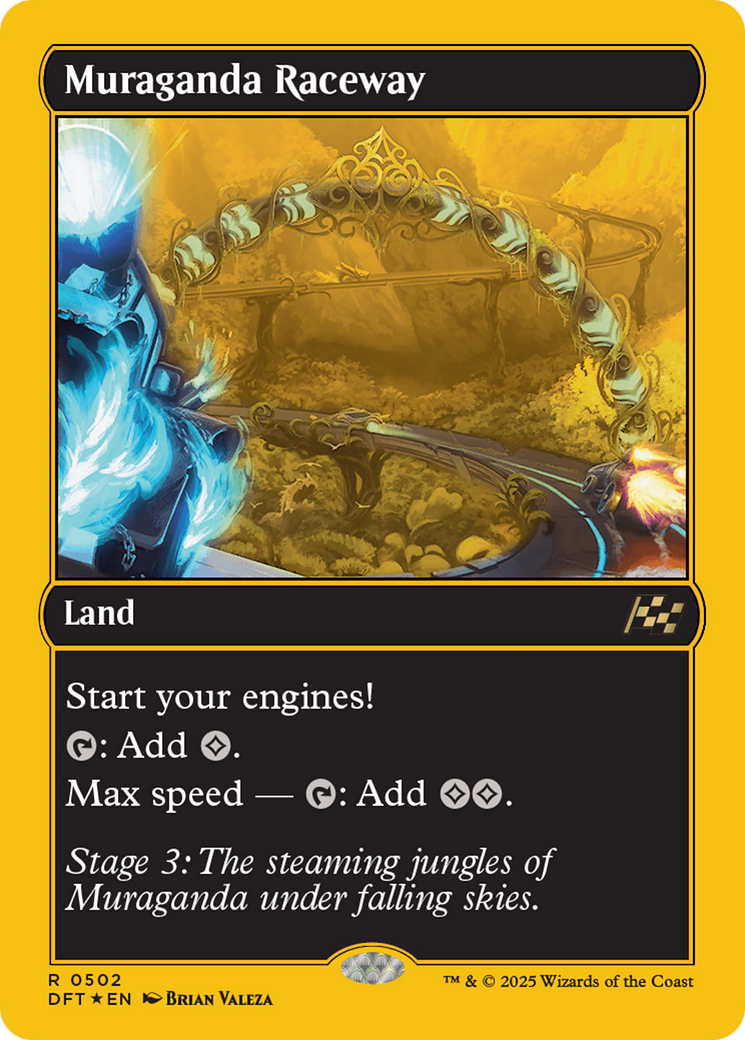 FOIL Muraganda Raceway (DFT-502) - Aetherdrift - Magic The Gathering