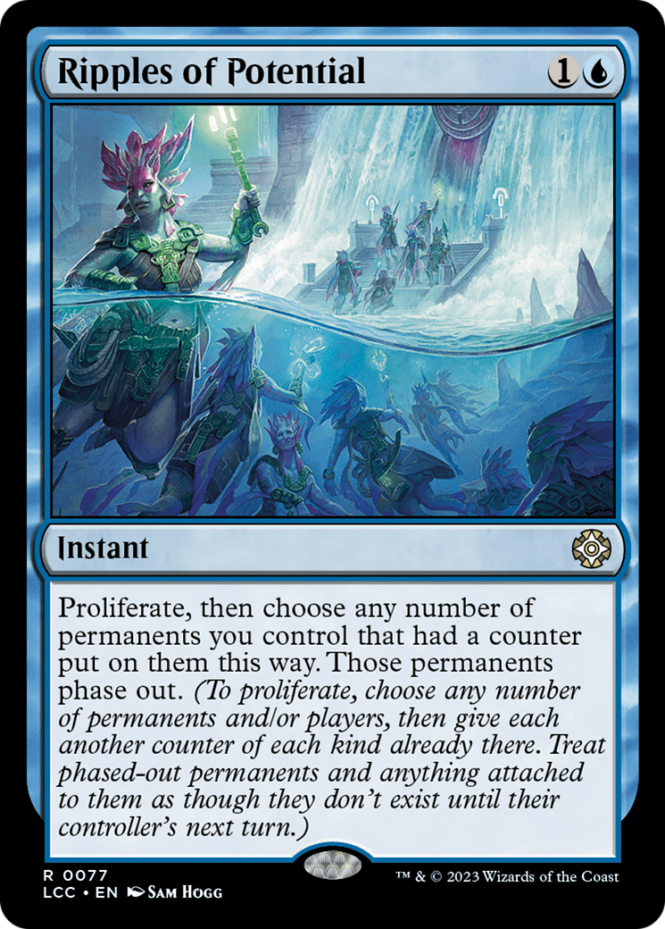 Ripples of Potential (LCC-077) - The Lost Caverns of Ixalan Commander - Magic The Gathering