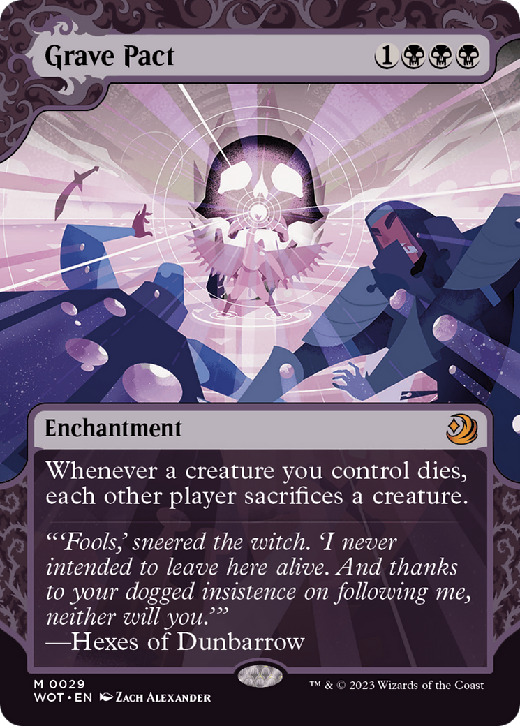 Grave Pact (WOT-029) - Wilds of Eldraine: Enchanting Tales - Magic The Gathering