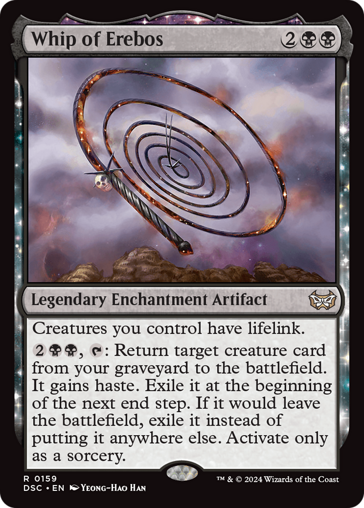 Whip of Erebos (DSC-159) - Duskmourn: House of Horror Commander - Magic The Gathering