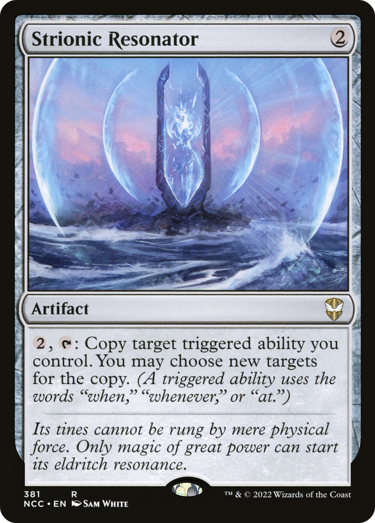 Strionic Resonator (NCC-381) - New Capenna Commander - Magic The Gathering