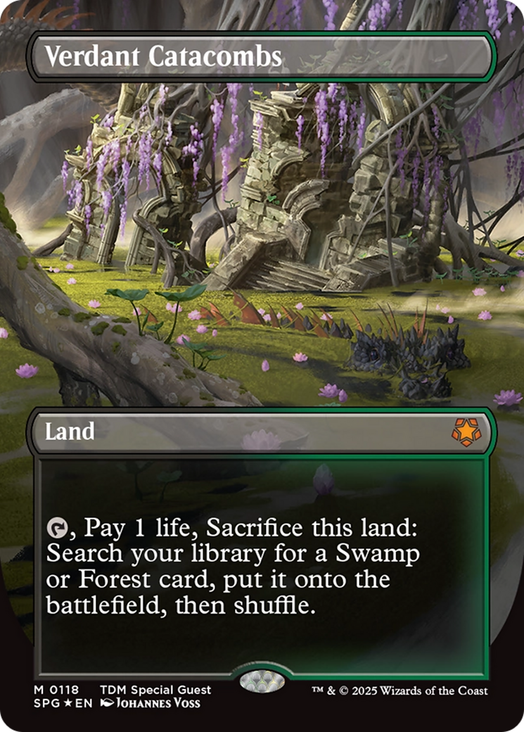 FOIL Verdant Catacombs (SPG-118) - Special Guests - Magic The Gathering