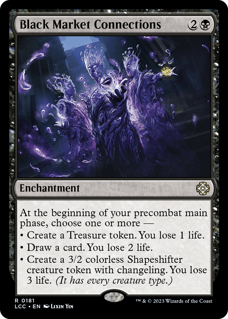 Black Market Connections (LCC-181) - The Lost Caverns of Ixalan Commander - Magic The Gathering