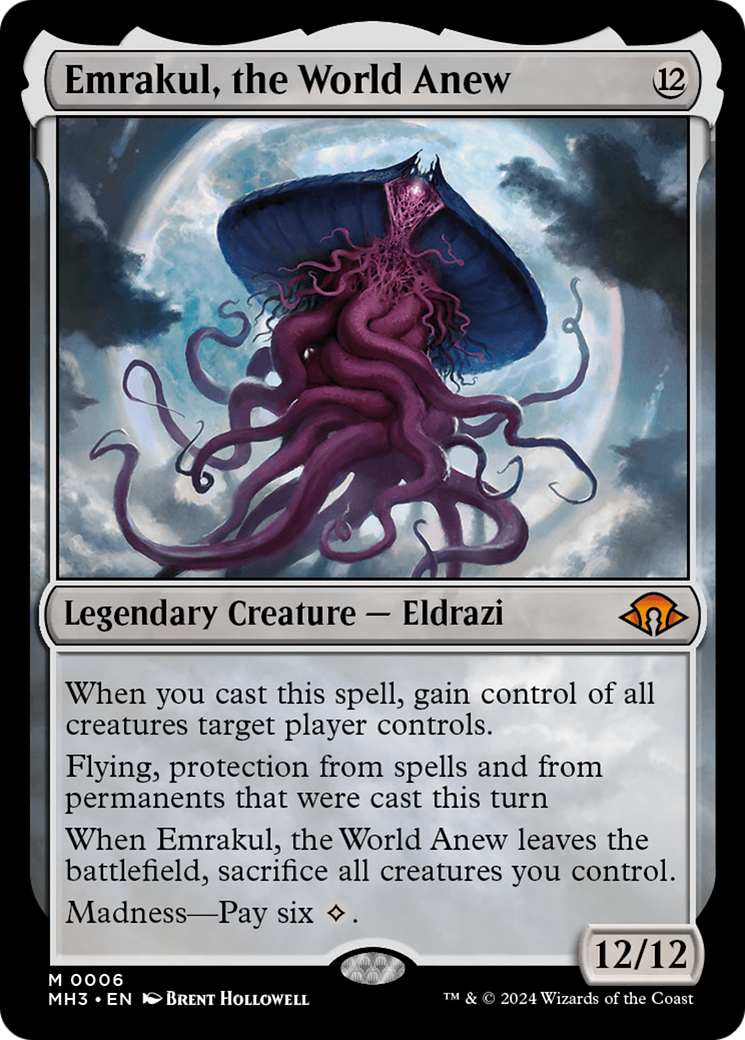 FOIL Emrakul, the World Anew (MH3-006) - Modern Horizons 3 - Magic The Gathering