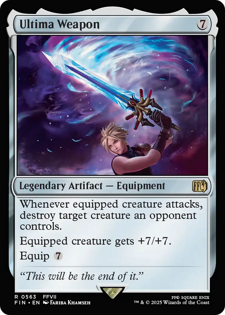 Ultima Weapon (FIN-563) - FINAL FANTASY - Magic The Gathering