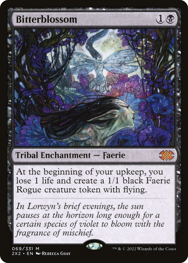 Bitterblossom (2X2-069) - Double Masters 2022 - Magic The Gathering