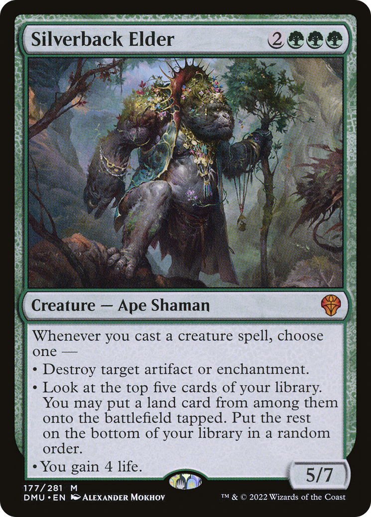FOIL Silverback Elder (DMU-177) - Dominaria United - Magic The Gathering