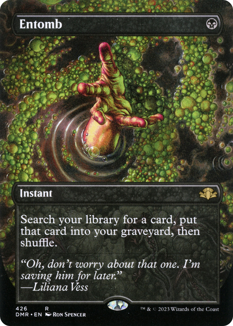 Entomb (Borderless) (DMR-426) - Dominaria Remastered - Magic The Gathering