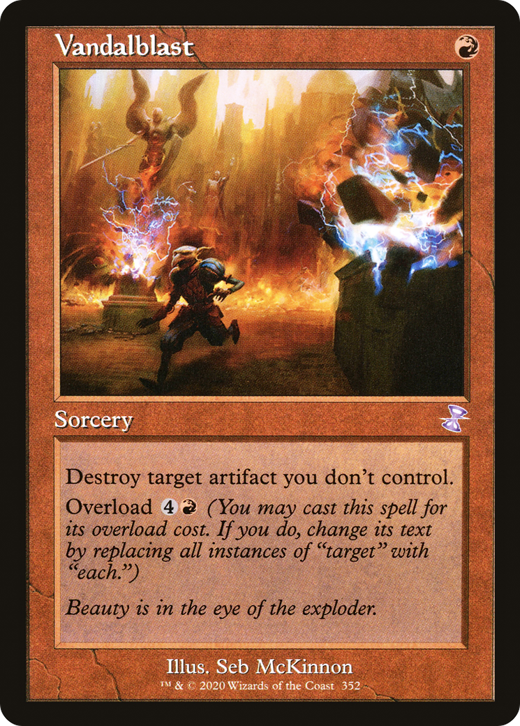 FOIL Vandalblast (TSR-352) - Time Spiral Remastered - Magic The Gathering