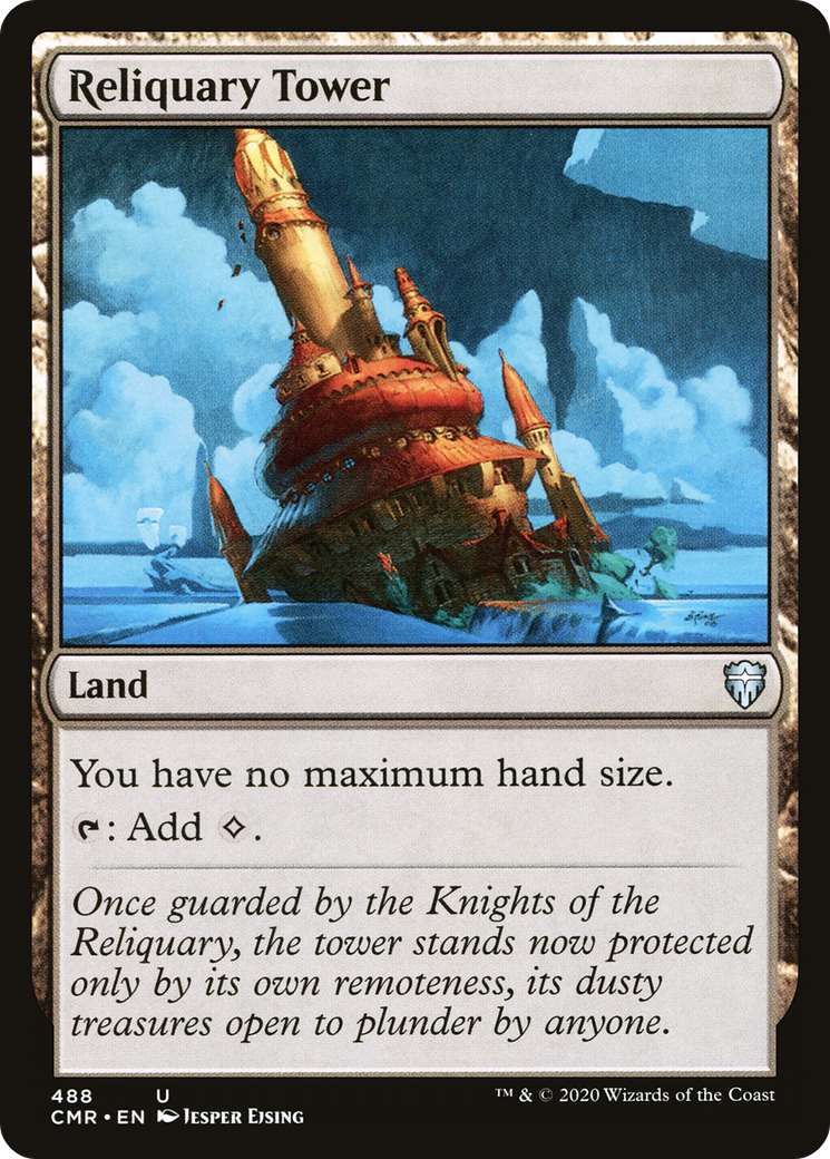 Reliquary Tower (CMR-488) - Commander Legends - Magic The Gathering