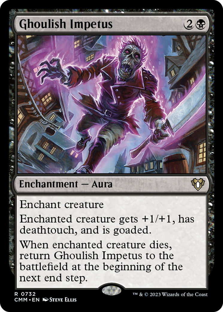 Ghoulish Impetus (CMM-732) - Commander Masters - Magic The Gathering