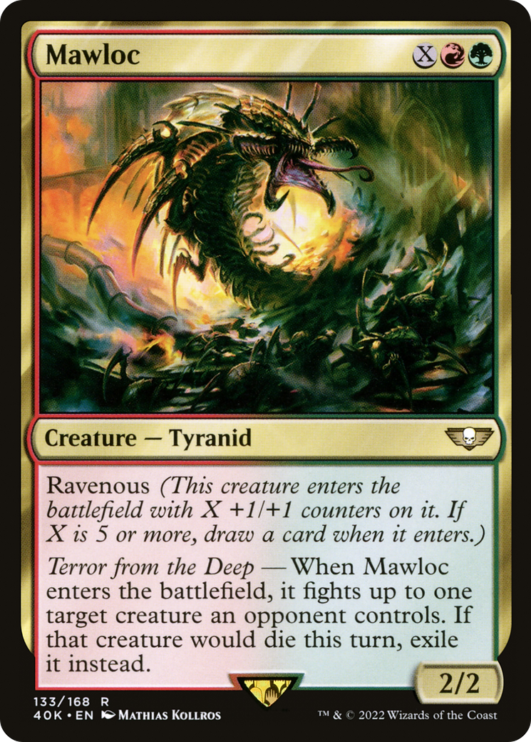 Mawloc (40K-133) - Warhammer 40,000 Commander - Magic The Gathering