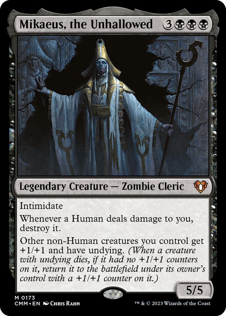 Mikaeus, the Unhallowed (CMM-173) - Commander Masters - Magic The Gathering