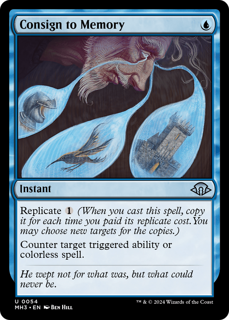 FOIL Consign to Memory (MH3-054) - Modern Horizons 3 - Magic The Gathering