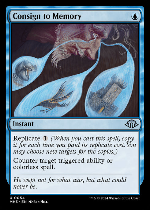 FOIL Consign to Memory (MH3-054) - Modern Horizons 3 - Magic The Gathering