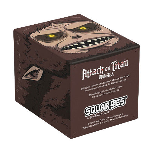 Ultimate Guard Squaroes Attack on Titan Beast Titan Deck Box