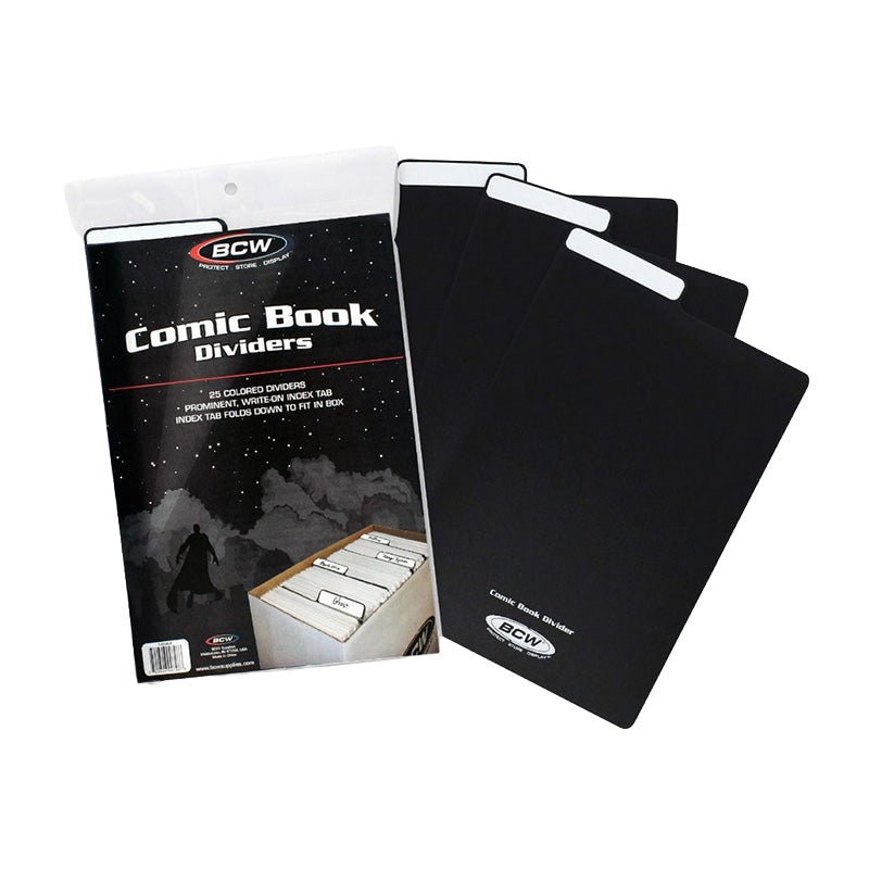 BCW Comic Dividers - Black