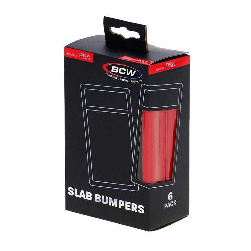 BCW Slab Bumpers PSA Red - 6 Pack