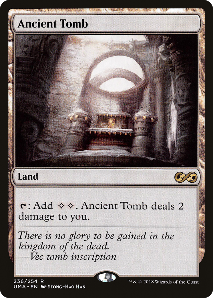 Ancient Tomb (UMA-236) - Ultimate Masters - Magic The Gathering