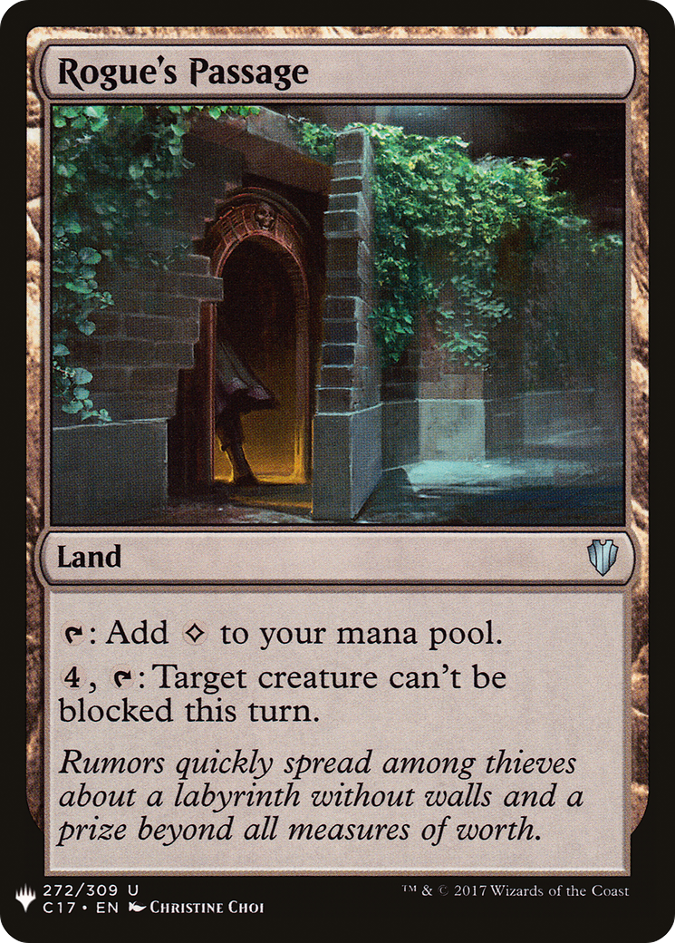 Rogue's Passage (C17) (LIST-C17-272) - The List - Magic The Gathering