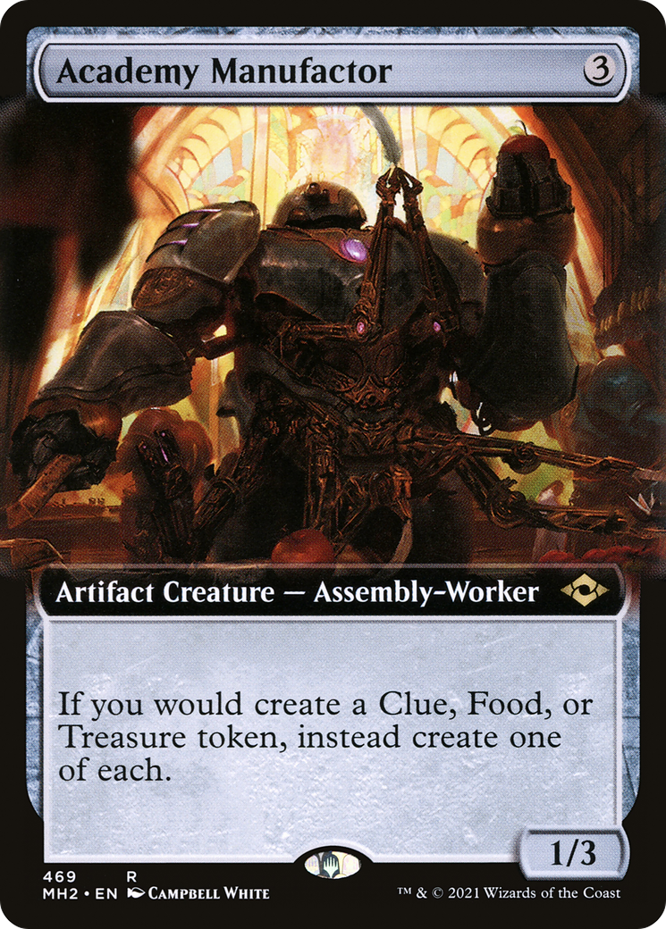 Academy Manufactor (Extended Art) (MH2-469) - Modern Horizons 2: (Extended Art) - Magic The Gathering