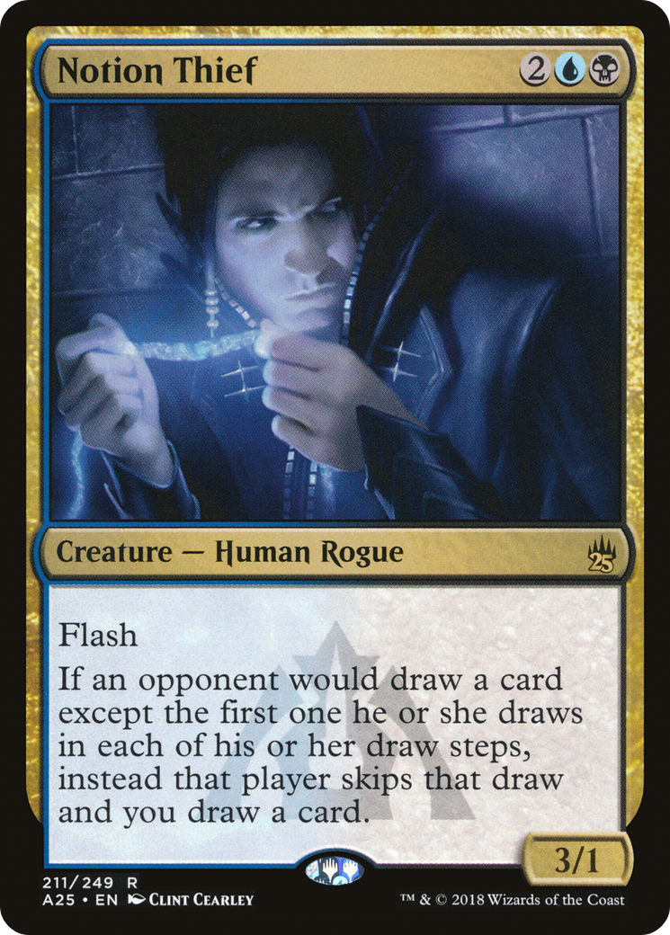 FOIL Notion Thief (A25-211) - Masters 25 - Magic The Gathering