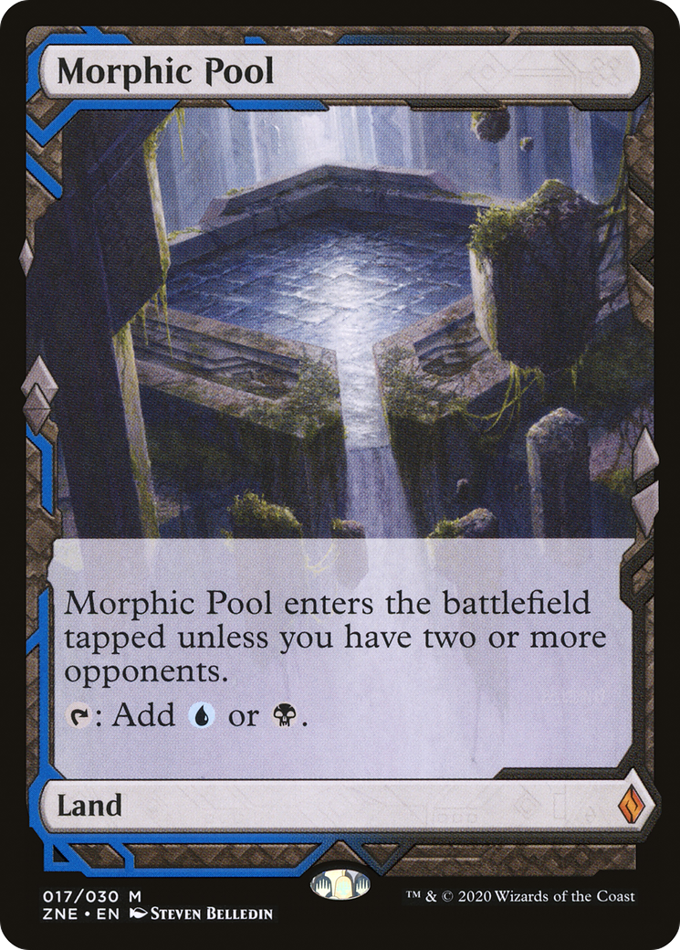 FOIL Morphic Pool (ZNE-017) - Zendikar Rising Expeditions - Magic The Gathering
