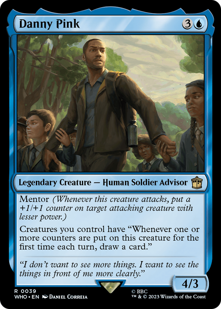 Danny Pink (WHO-039) - Doctor Who - Magic The Gathering