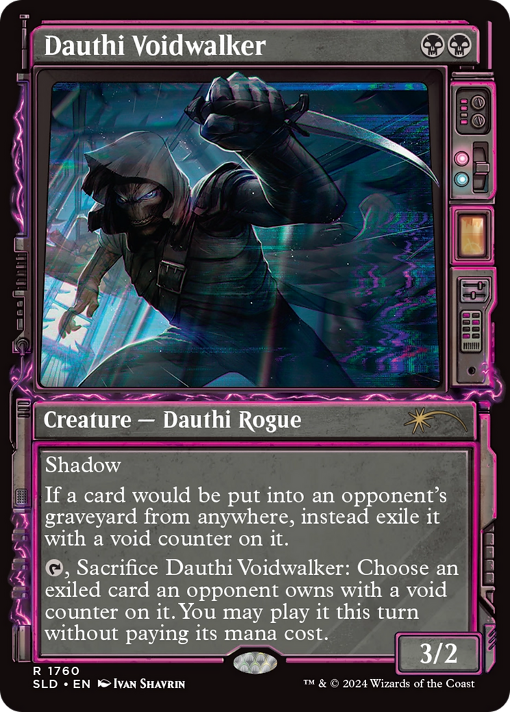 Dauthi Voidwalker (SLD-1760) - Secret Lair Drop - Magic The Gathering