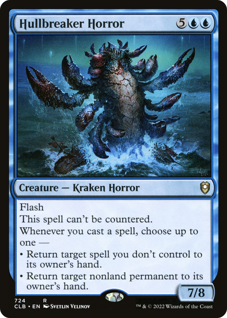Hullbreaker Horror (CLB-724) - Commander Legends: Battle for Baldur's Gate - Magic The Gathering