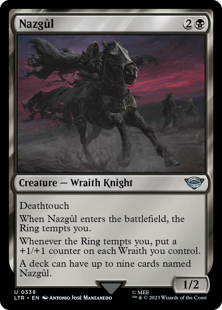 Nazgul (0338) (LTR-338) - The Lord of the Rings: Tales of Middle-earth - Magic The Gathering