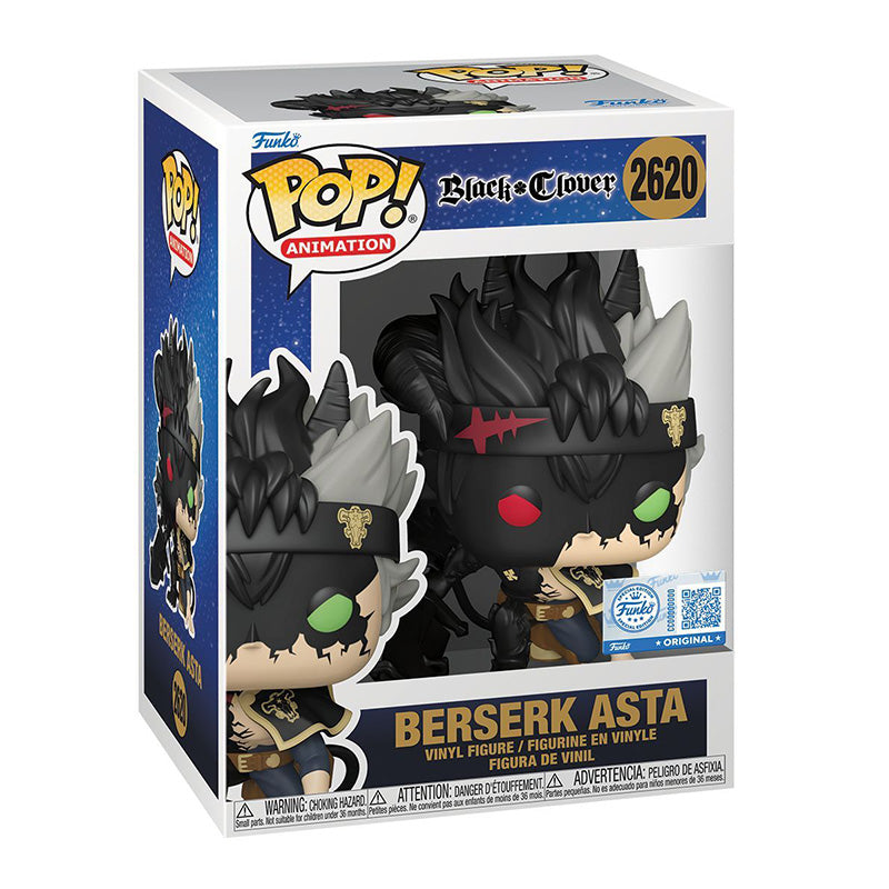 Black Clover Berserk Asta Pop! Vinyl