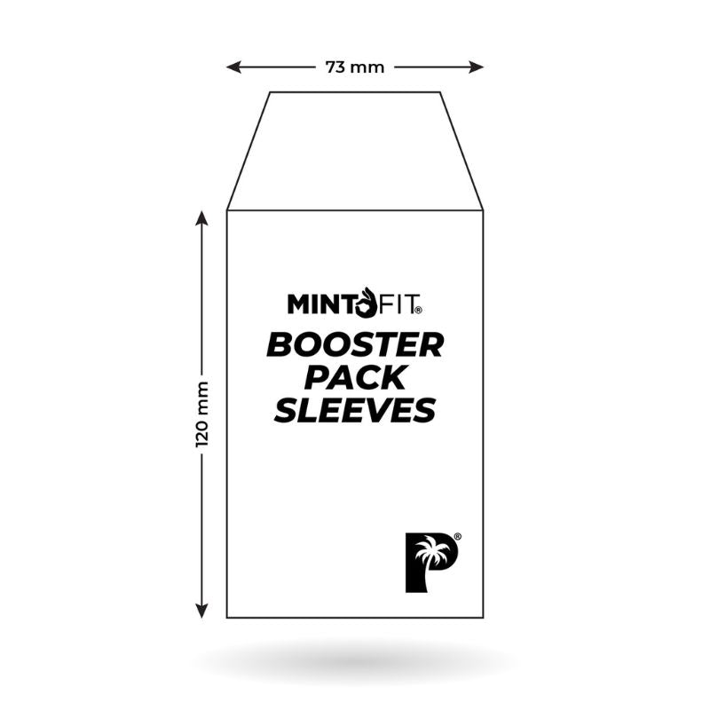 Booster Pack Mint-Fit Sleeves - Extra Thick 50pc