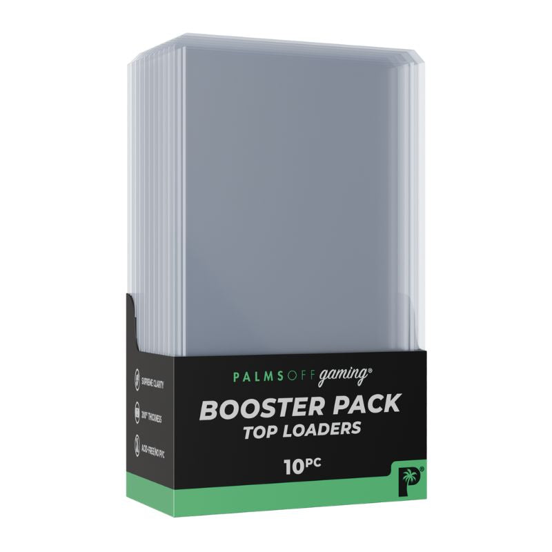 Booster Pack Top Loaders - 10pc Pack - Standard Size