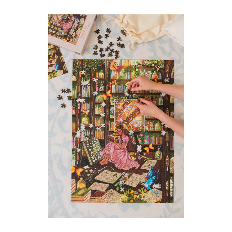 Botanical Library Jigsaw Puzzle (1000 Pieces)