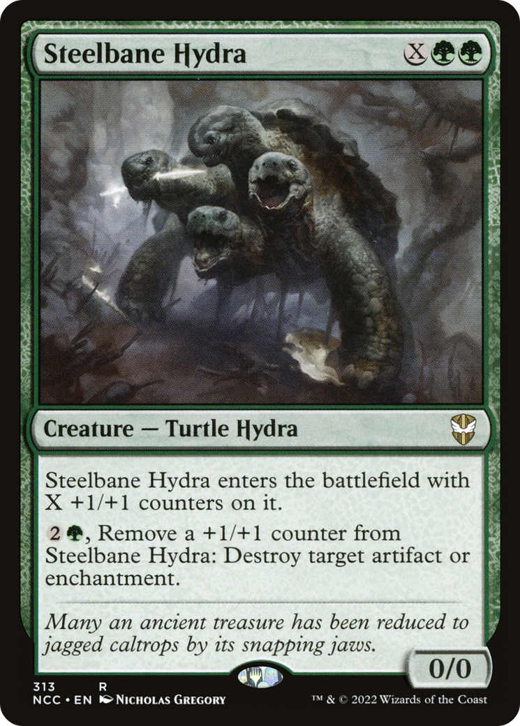 Steelbane Hydra (NCC-313) - New Capenna Commander - Magic The Gathering