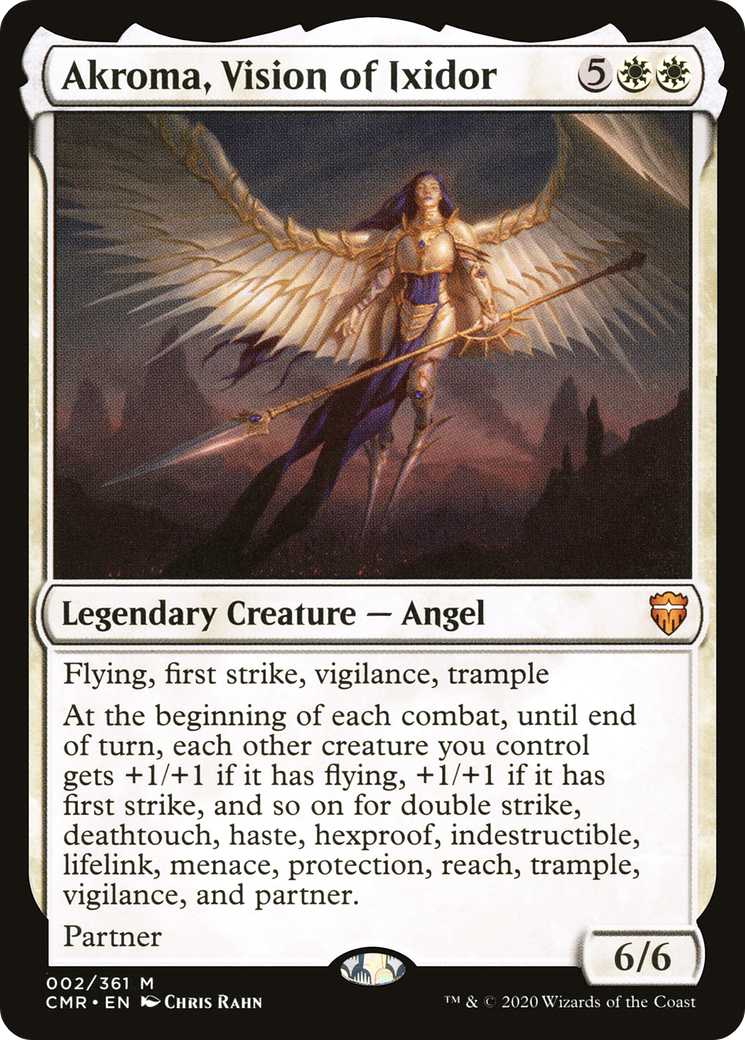 FOIL Akroma, Vision of Ixidor (CMR-002) - Commander Legends - Magic The Gathering