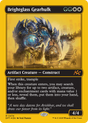 FOIL Brightglass Gearhulk (First-Place Foil) (DFT-474) - Aetherdrift - Magic The Gathering