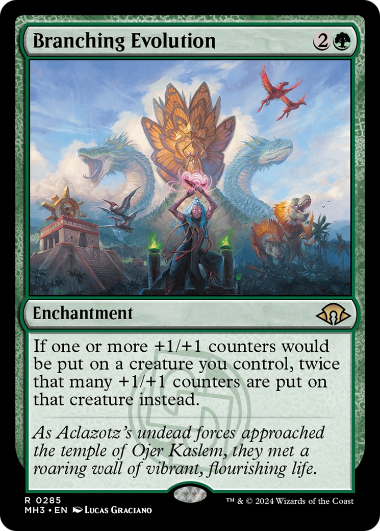 FOIL Branching Evolution (MH3-285) - Modern Horizons 3 - Magic The Gathering