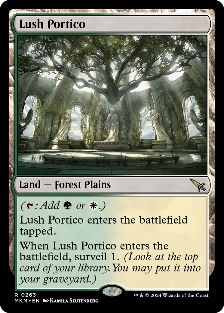 Lush Portico (MKM-263) - Murders at Karlov Manor - Magic The Gathering